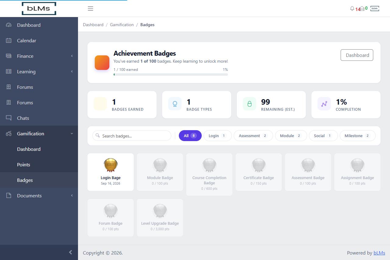 Gamification – badges