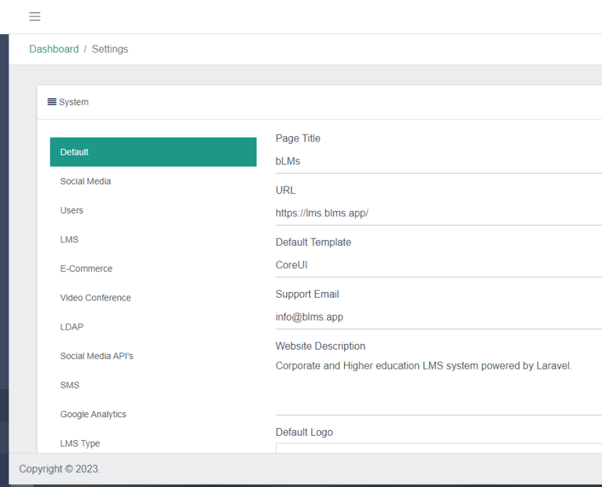 bLMs – Cloud-based LMS Software Powered by Laravel